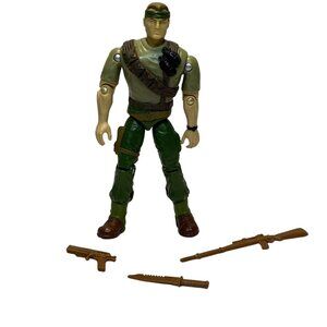 Vintage 1994 Hasbro GI Joe Commando Sgt. Savage Figure w Weapons Gun Knife Rifle